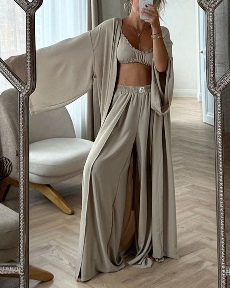 Iana | Stylish Knit Cardigan Set for Everyday Wear