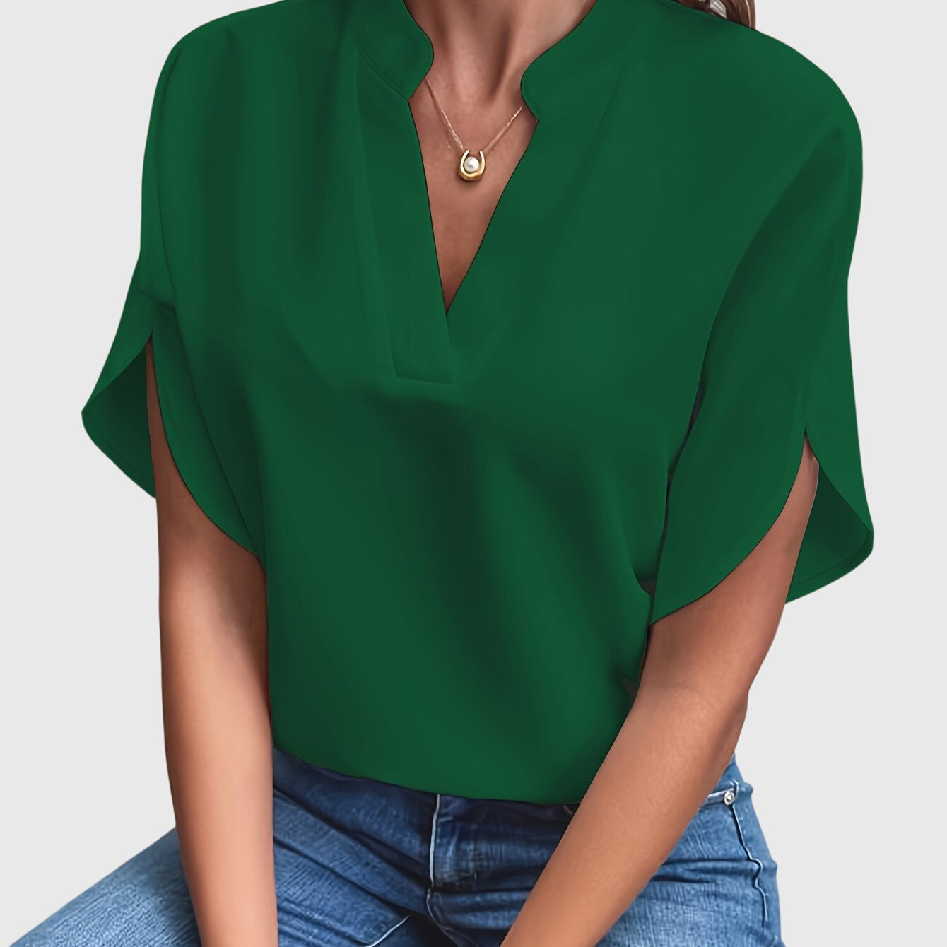 Kristie™ - Chic Blouse for Any Occasion