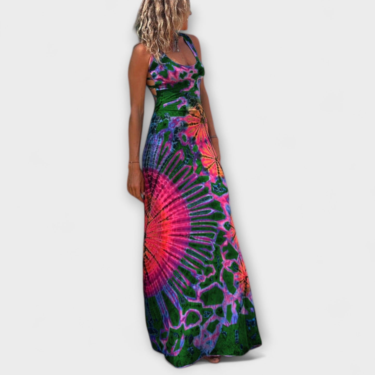 Ronja - La Bamba Tie-Dye Maxi Dress for Any Occasion