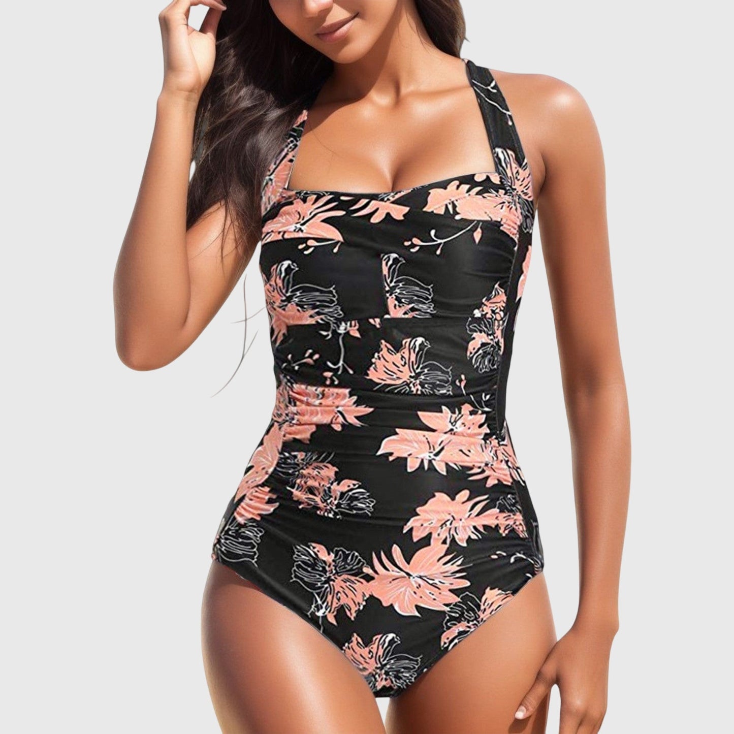Chic One-Piece Swimsuit for Beach & Pool
