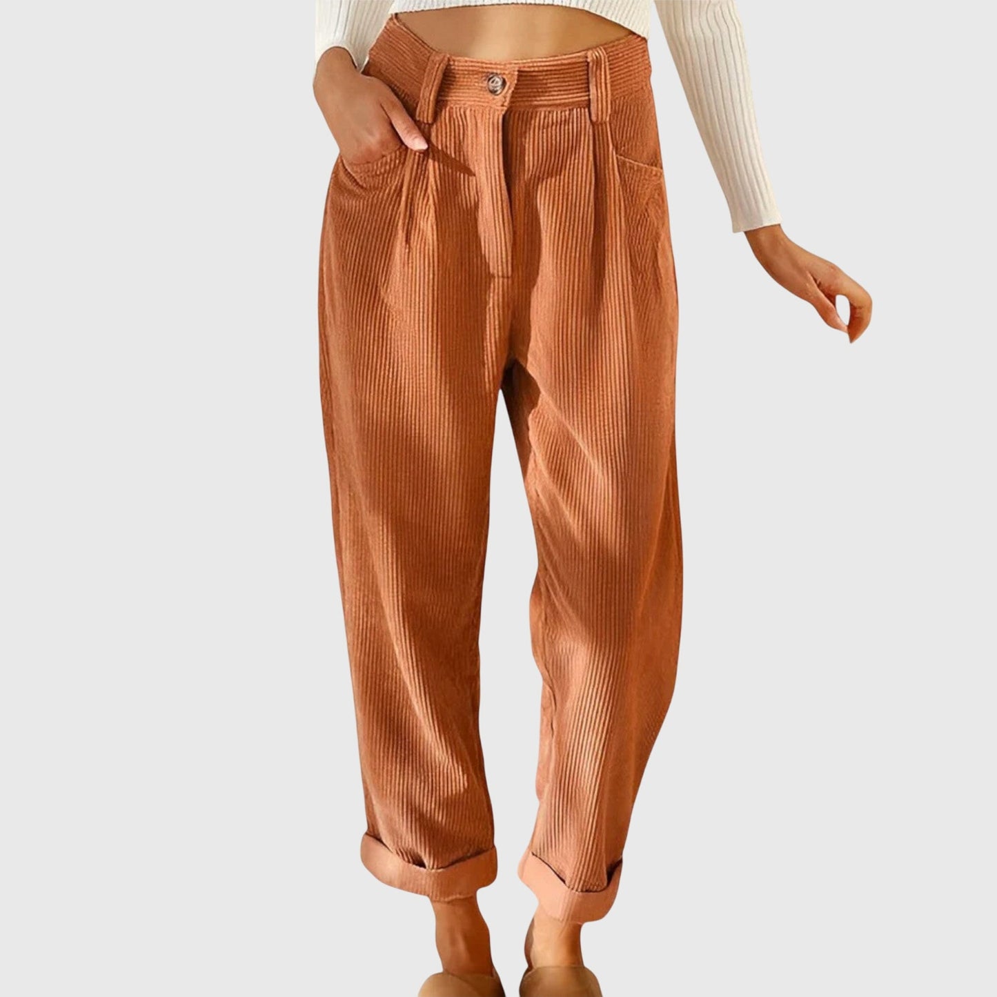Jana - Stylish Corduroy Trousers for Any Occasion