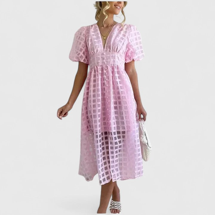 Elanqi | Chic Midi Dress for Any Occasion