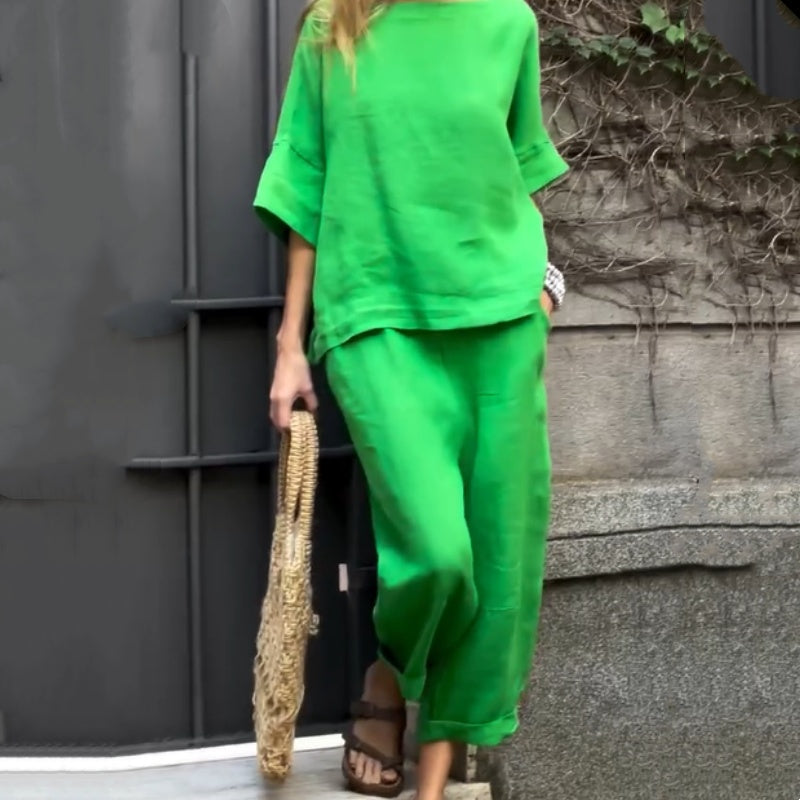 Kassiani | Chic Relaxed Fit Ensemble for Any Occasion