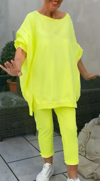 Ida | Chic Cotton Lounge Ensemble for Everyday Wear